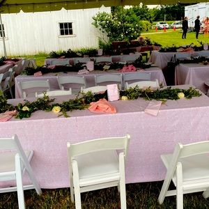 Pink Peony Tablecloth - India Amory